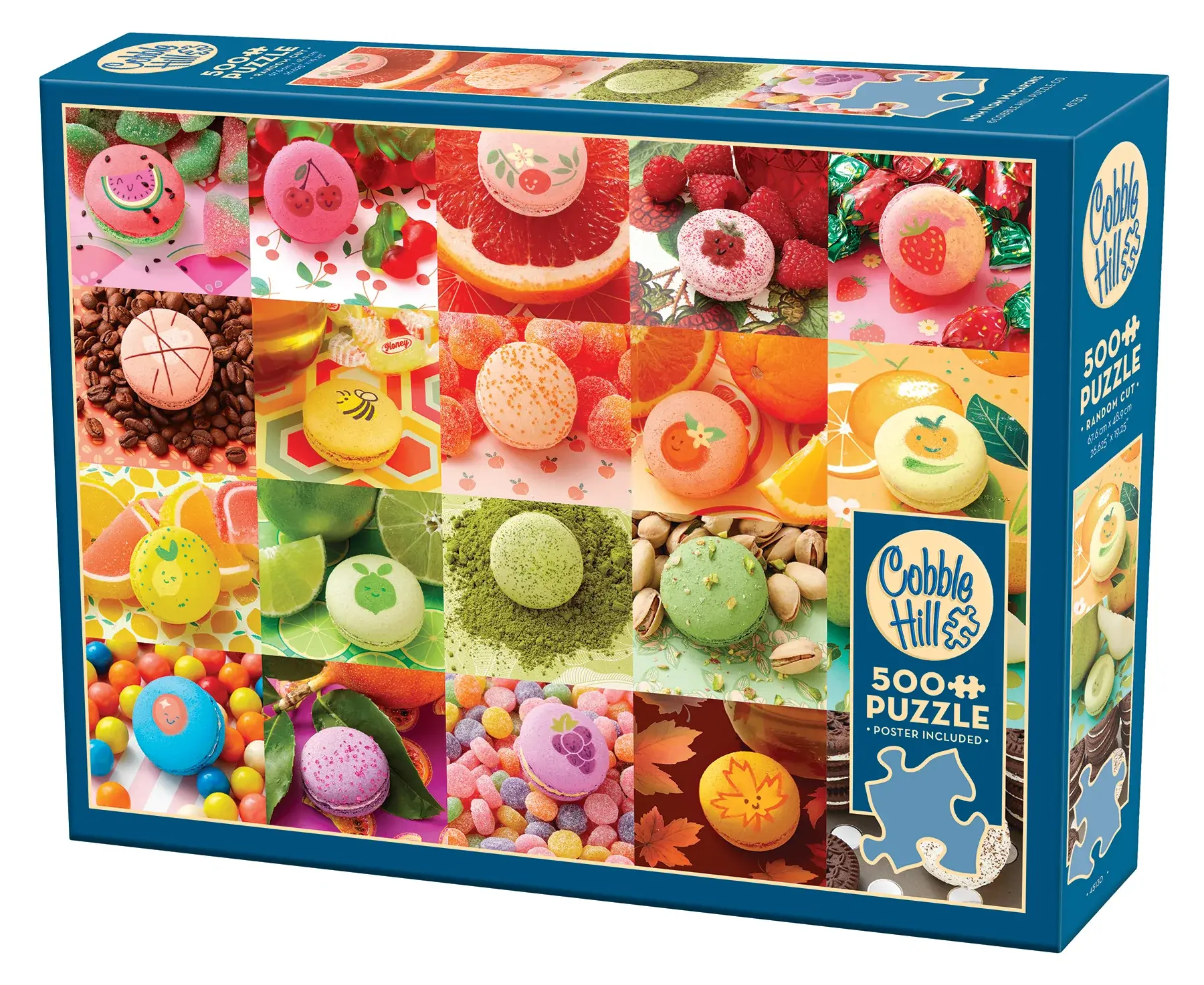 Cobble Hill Puzzles Cobble Hill Puzzle 500pc Nom Nom Macarons