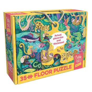 Cobble Hill Puzzles Cobble Hill Floor Puzzle 35pc In the Rainforest