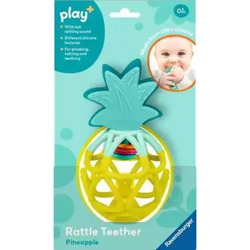 Play + Rattle Teether: Pineapple