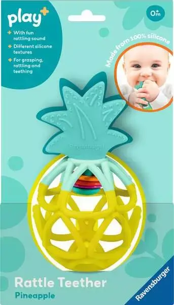 Play + Rattle Teether: Pineapple
