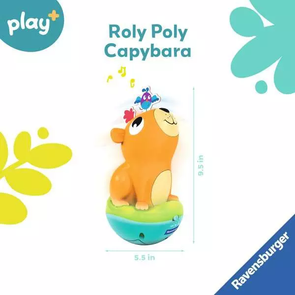Play + Push & Listen Roly Poly: Capybara