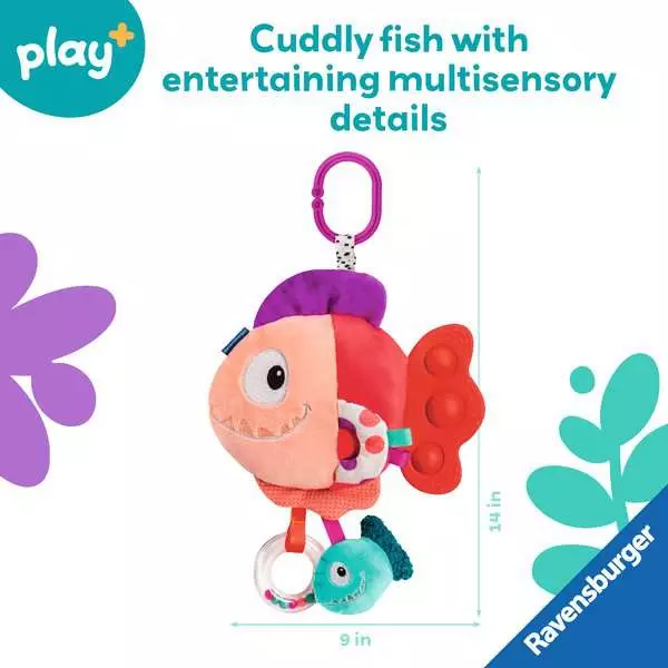 Play + Pop-It Piranha Red