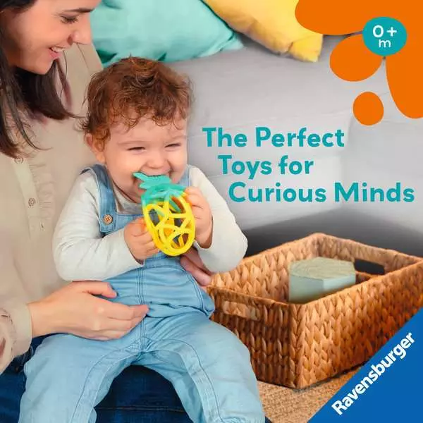 Play + Rattle Teether: Pineapple