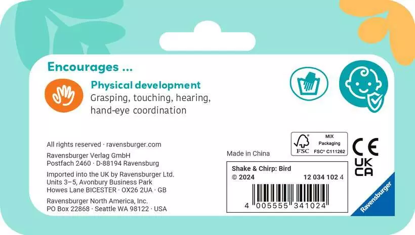 Play + Shake & Chirp Bird