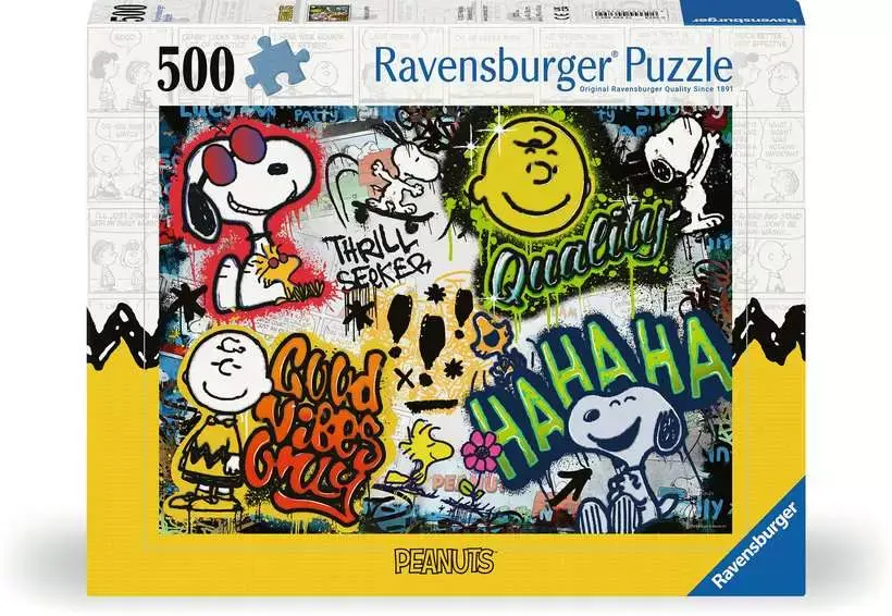 Ravensburger Puzzle 500pc Peanuts Graffiti