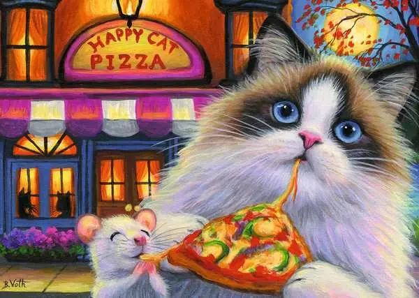 Ravensburger 35pc Happy Cat Pizza
