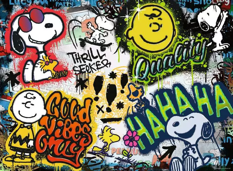 Ravensburger Puzzle 500pc Peanuts Graffiti