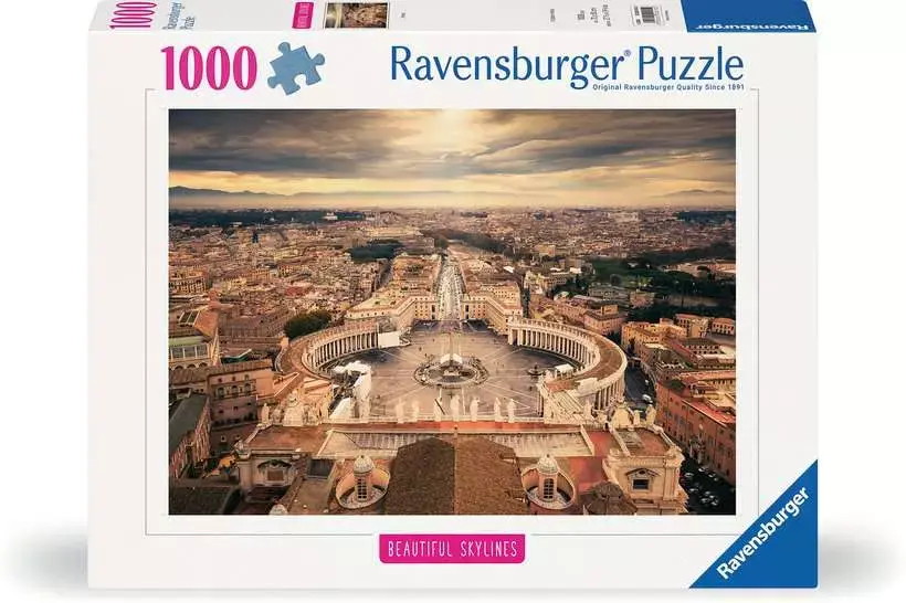 Ravensburger Puzzle 1000pc Beautiful Skylines Rome
