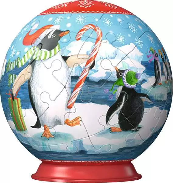 Ravensburger Ravensburger 3D Puzzle Animal Cheer Christmas Balls