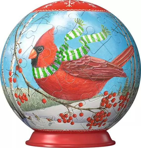 Ravensburger Ravensburger 3D Puzzle Animal Cheer Christmas Balls