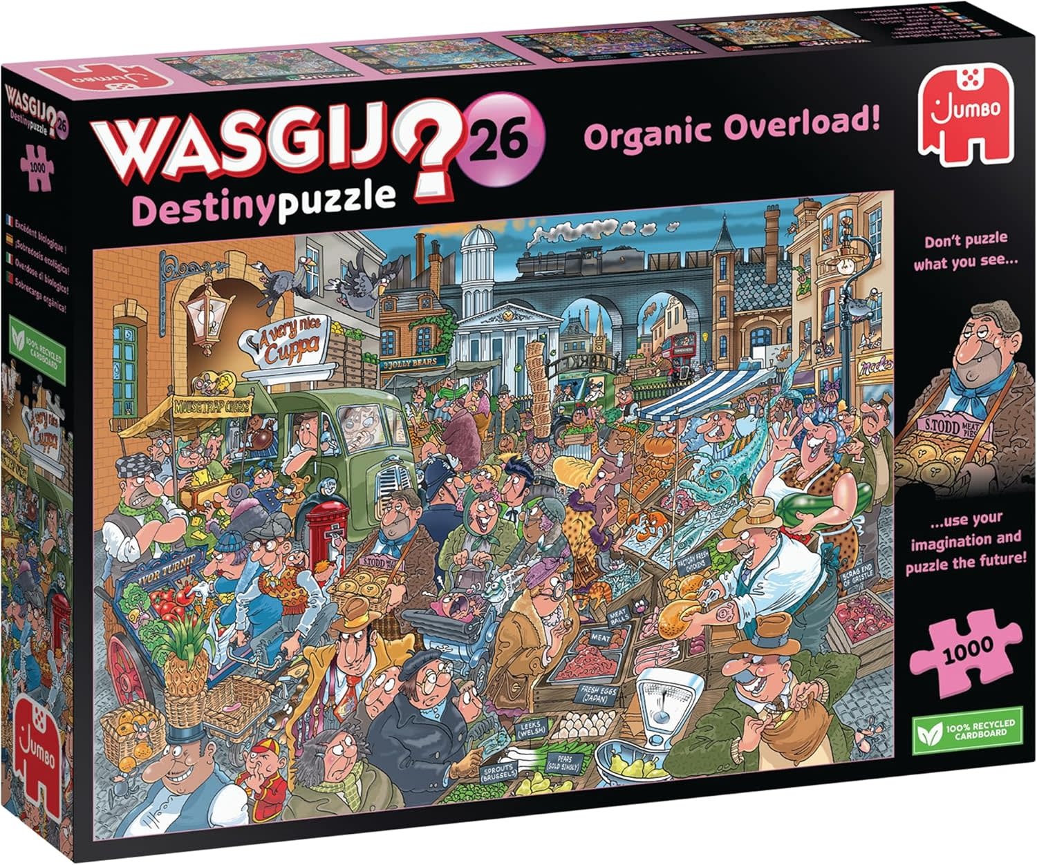 Wasgij Puzzle 1000pc Destiny #26 Organic Overload
