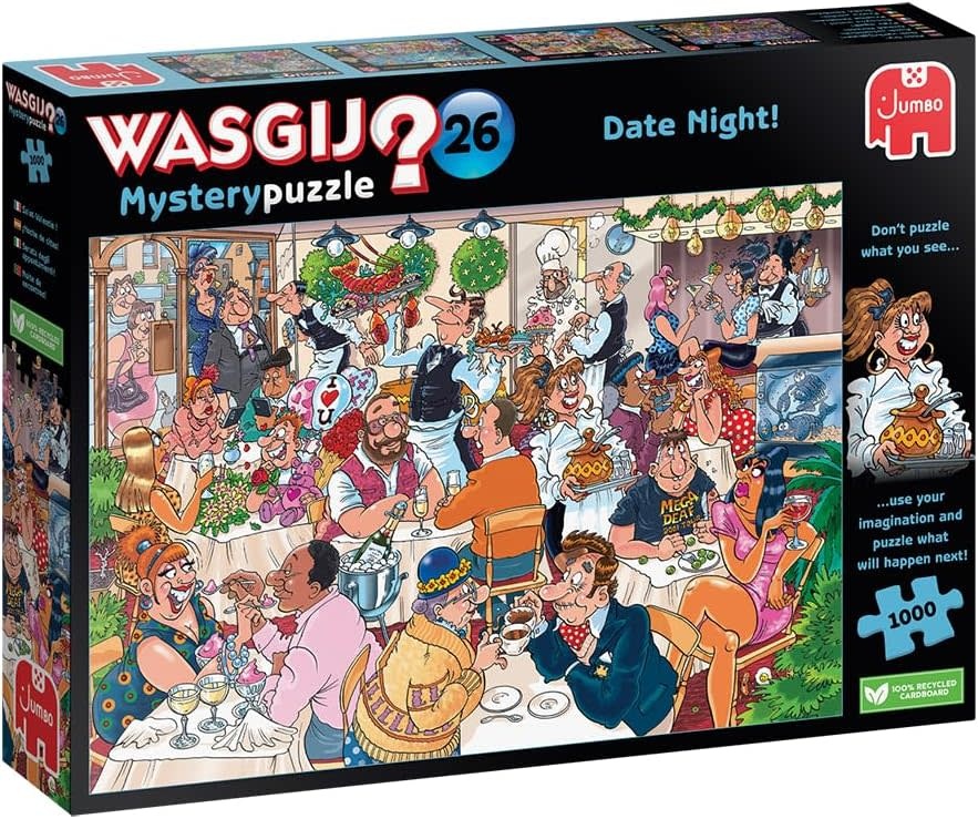 Wasgij Puzzle 1000pc Mystery #26 Date Night