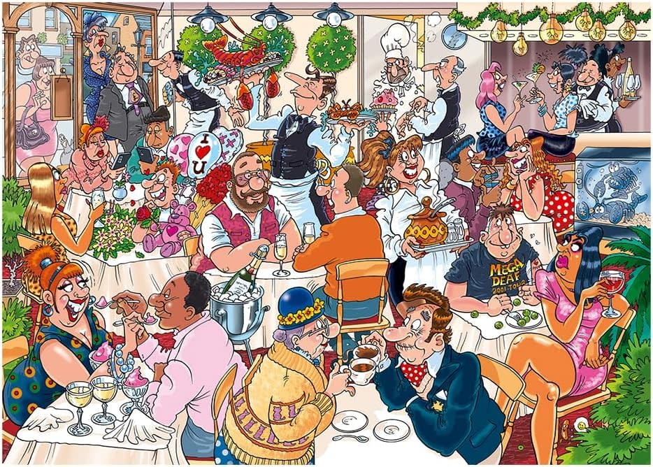 Wasgij Puzzle 1000pc Mystery #26 Date Night