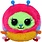 Ty Ty Beanie Bouncers Crystal Caterpillar