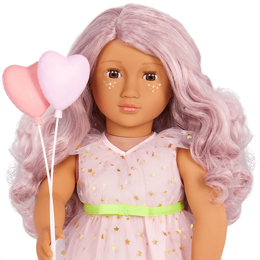 Our Generation Our Generation 18" Deluxe Doll: Wishes with Party Accessories
