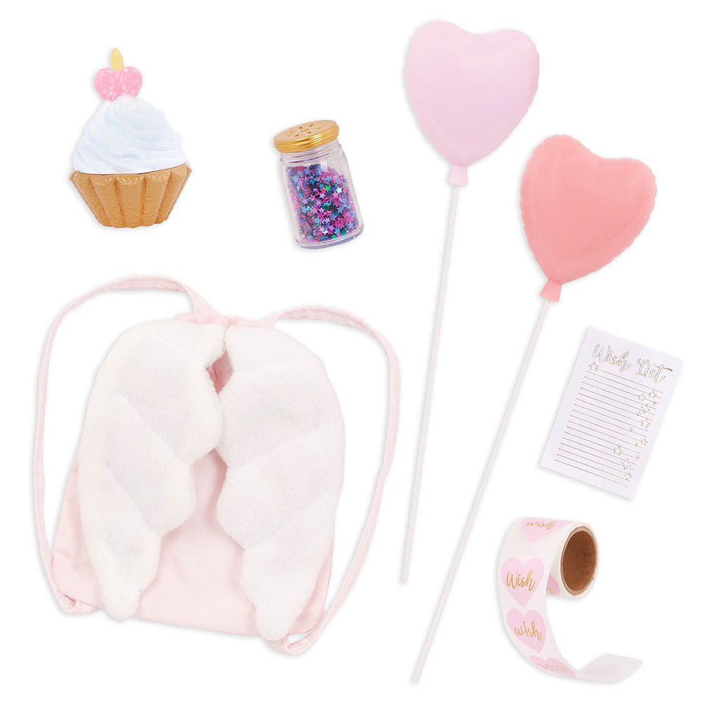 Our Generation Our Generation 18" Deluxe Doll: Wishes with Party Accessories