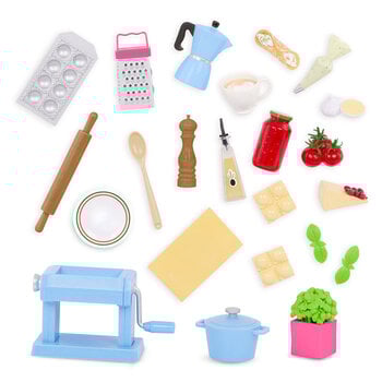 Our Generation Our Generation Doll Accessory Set: Pasta Party Italian Food Set