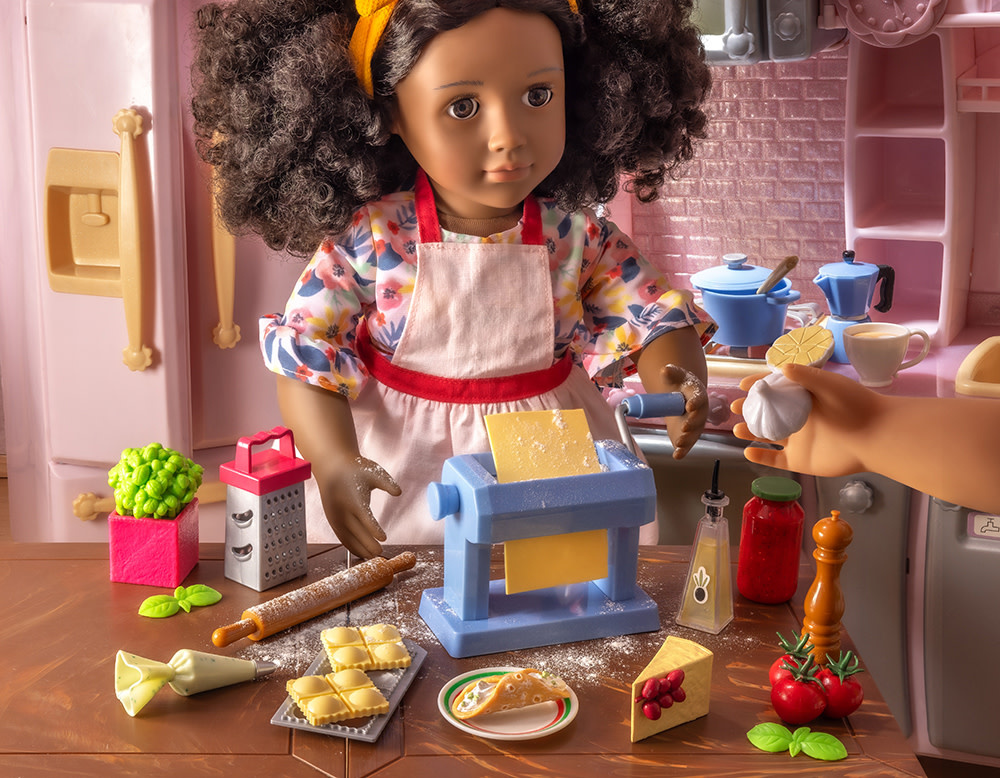 Our Generation Our Generation Doll Accessory Set: Pasta Party Italian Food Set
