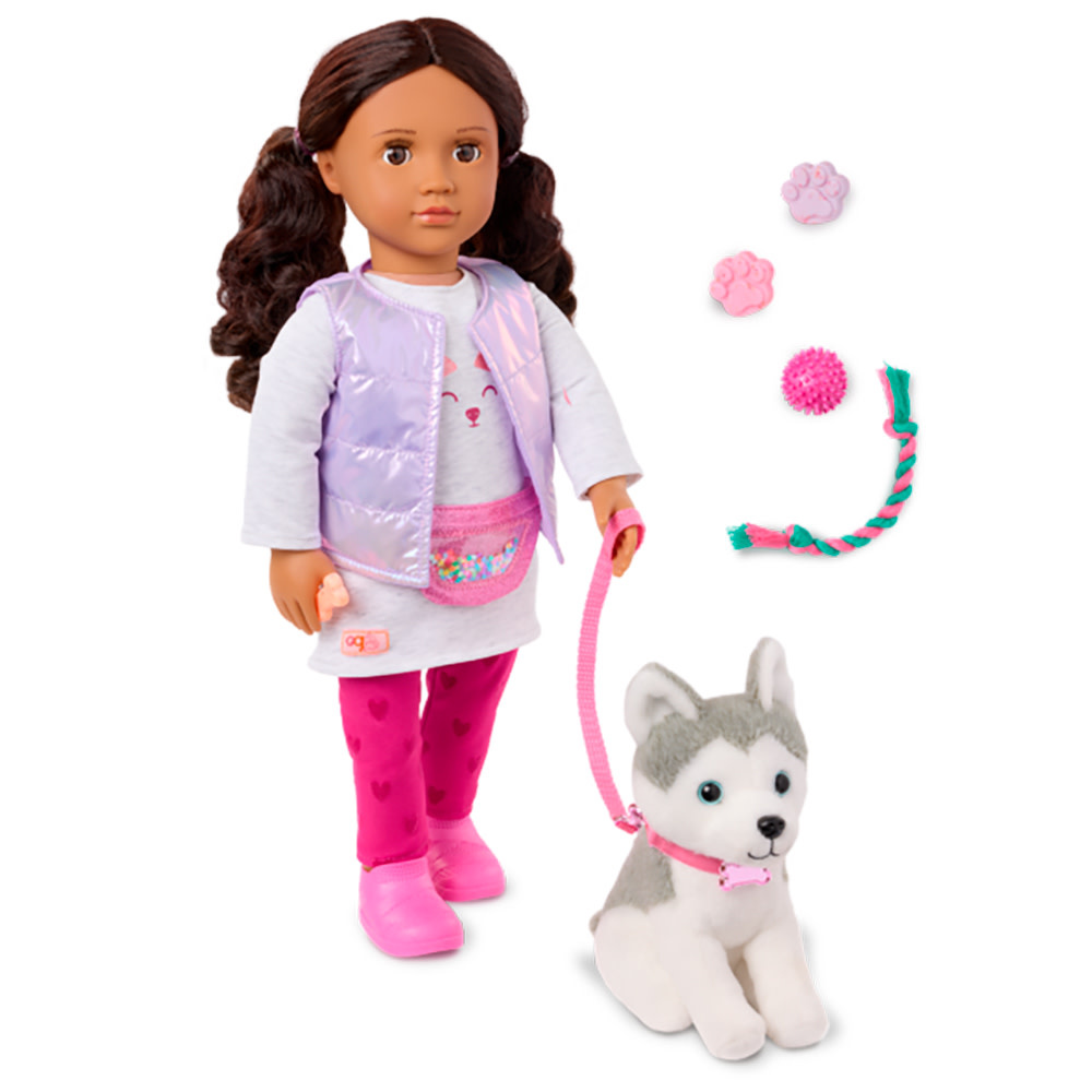 Our Generation Doll & Pet Estella & Evi the Husky