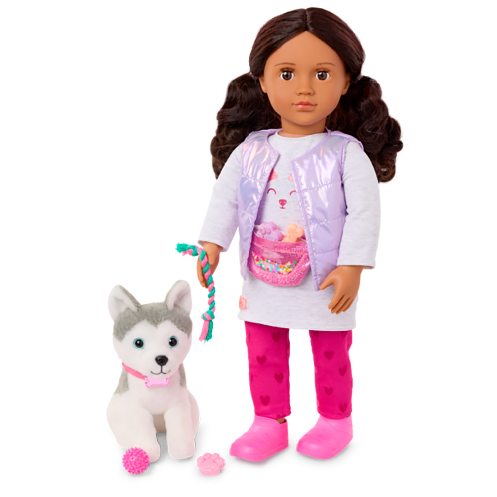 Our Generation Doll & Pet Estella & Evi the Husky
