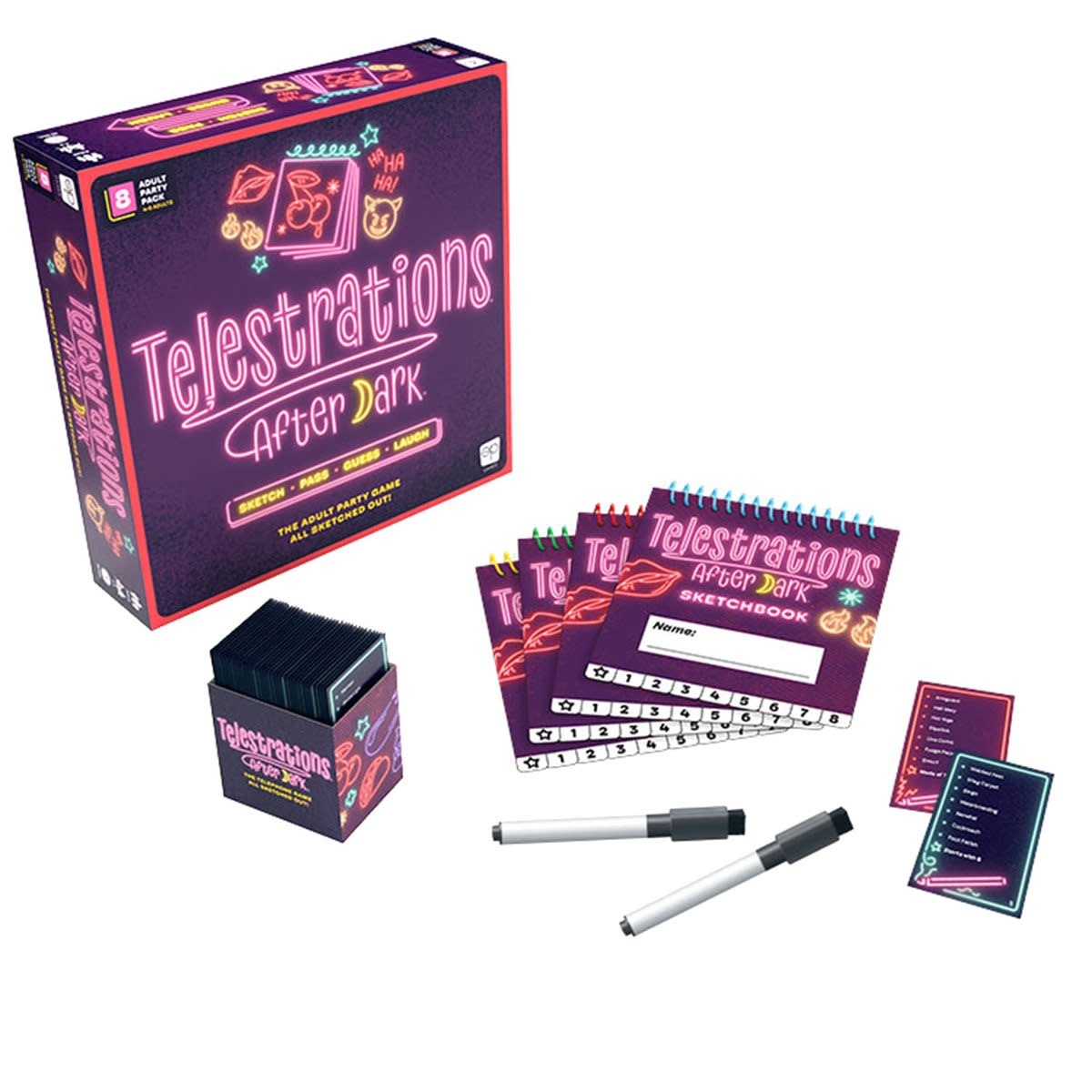 The OP Telestrations After Dark Game