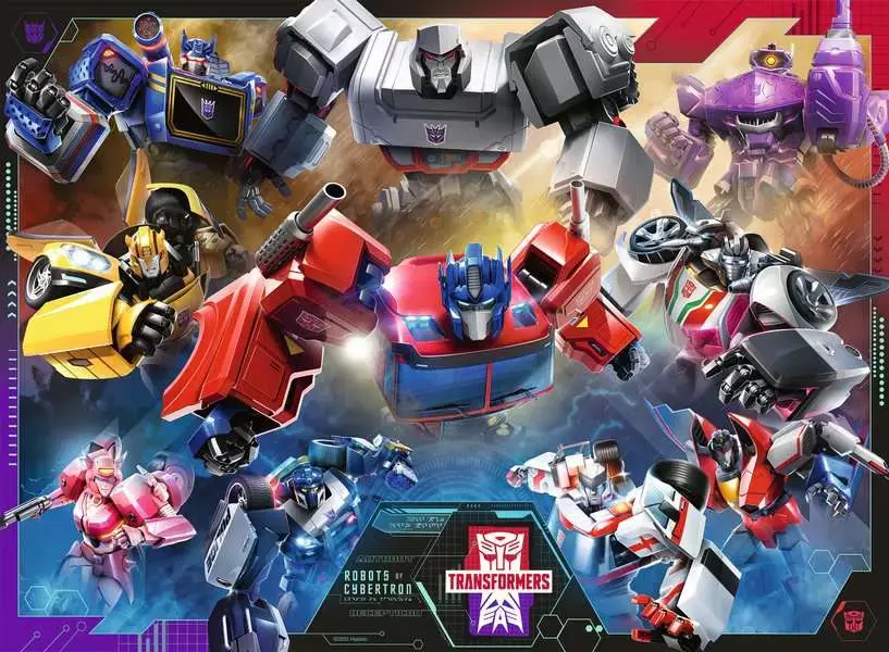 Ravensburger Ravensburger Puzzle 100pc Transformers