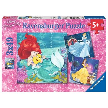 Ravensburger Ravensburger Puzzle 3x49pc Disney Princesses