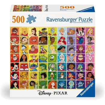 Ravensburger Ravensburger Puzzle 500pc Disney & Pixar Color Palette
