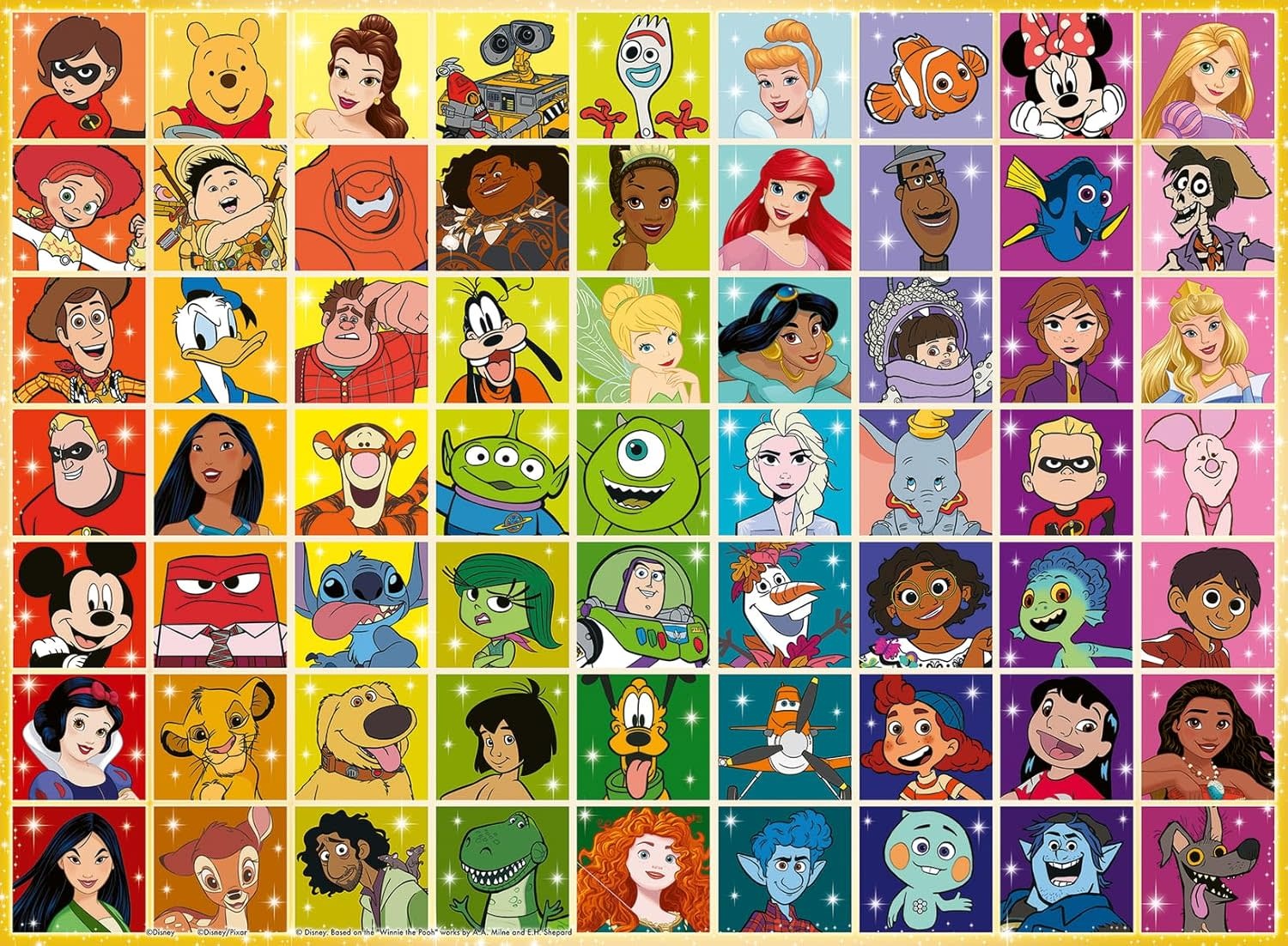 Ravensburger Ravensburger Puzzle 500pc Disney & Pixar Color Palette