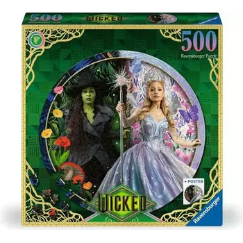 Ravensburger Ravensburger Puzzle 500pc Round Wicked Act 2