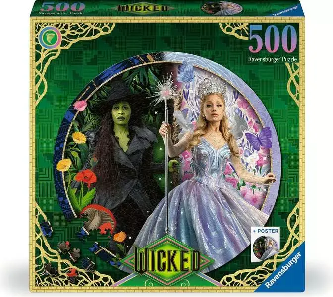 Ravensburger Ravensburger Puzzle 500pc Round Wicked Act 2