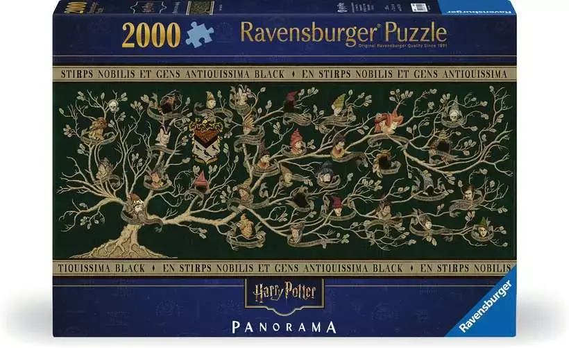 Ravensburger Ravensburger Puzzle Panoramic  2000pc Harry Potter Family Tree