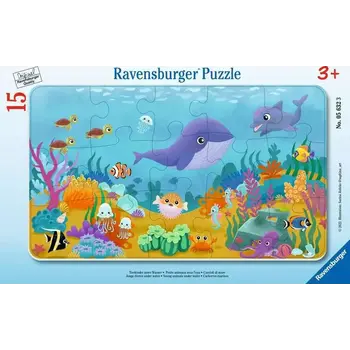 Ravensburger Frame Puzzles 15pc Young Underwater Animals