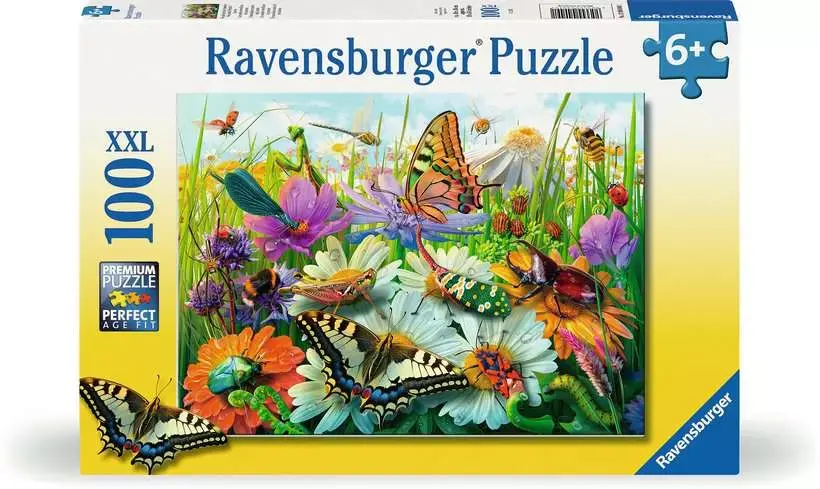 Ravensburger Ravensburger Puzzle 100pc Wonderful World of Insects