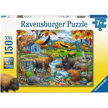 Ravensburger Ravensburger Puzzle 150pc Wildlife Gathering