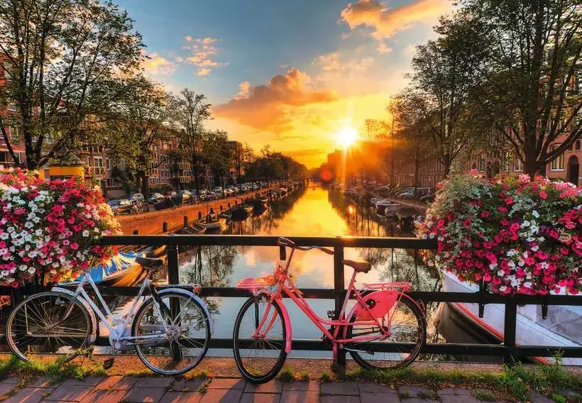Ravensburger Ravensburger Puzzle Adult 200pc Sunset in Amsterdam