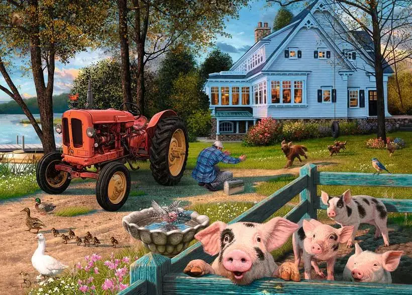 Ravensburger Puzzle 300pc Large Format Country Life