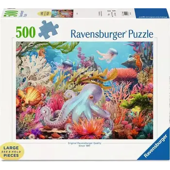 Ravensburger Ravensburger Puzzle 500pc Large Format Reef Life