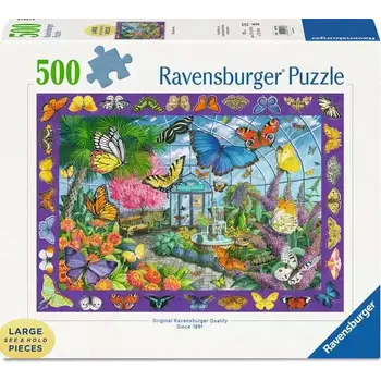 Ravensburger Ravensburger Puzzle 500pc Large Format The Butterfly Place