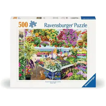 Ravensburger Ravensburger Puzzle 500pc Glorious Garden Center