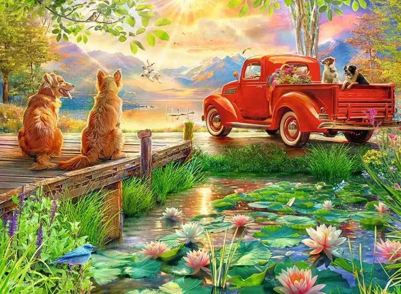 Ravensburger Ravensburger Puzzle 500pc Summer Love