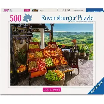 Ravensburger Ravensburger Puzzle 500pc Fruit Market, Croatia