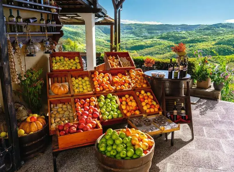 Ravensburger Ravensburger Puzzle 500pc Fruit Market, Croatia