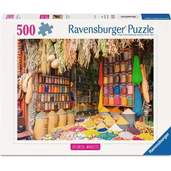Ravensburger Ravensburger Puzzle 500pc Colorful Spices, Morocco
