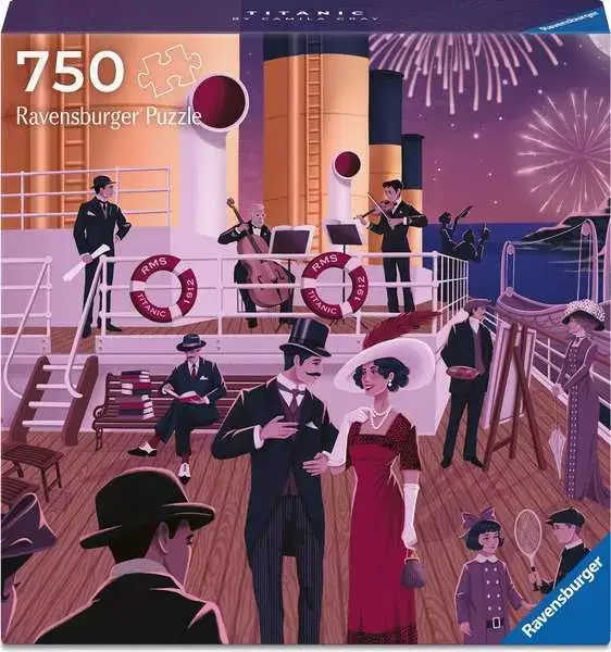 Ravensburger Ravensburger Puzzle 750pc Art & Soul: Titanic