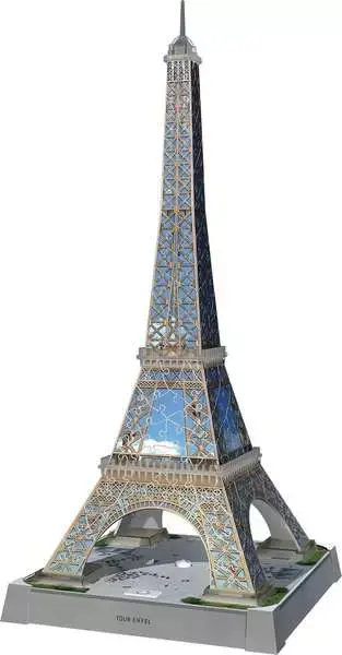 Ravensburger Ravensburger 3D Puzzle Iconics Eiffel Tower Night Ed. 216pc