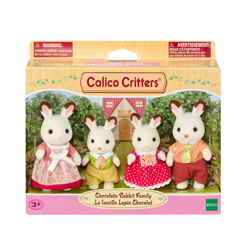 Calico Critters Calico Critters Family Chocolate Rabbit