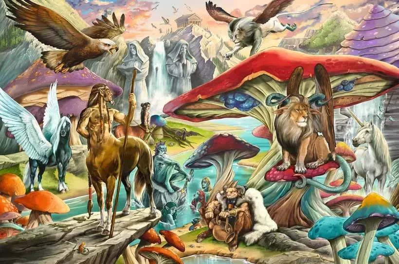Ravensburger Ravensburger Puzzle 5000pc Mushrooms & Myths