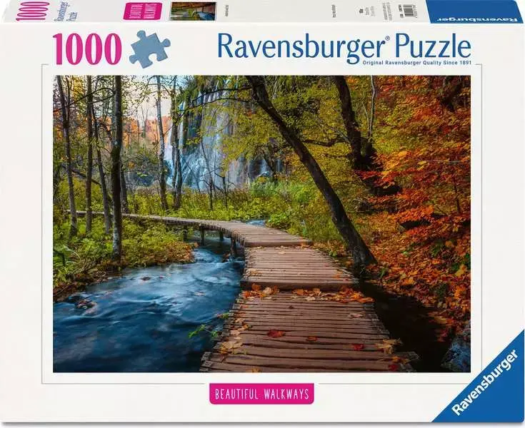 Ravensburger Ravensburger Puzzle 1000pc Autumnal Wooden Trail
