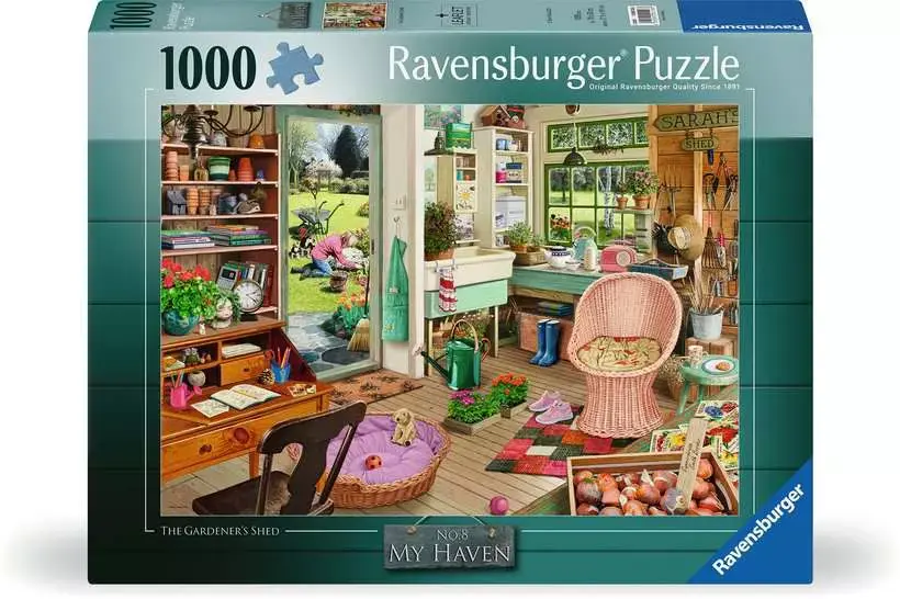 Ravensburger Puzzle 1000pc The Garden Shed
